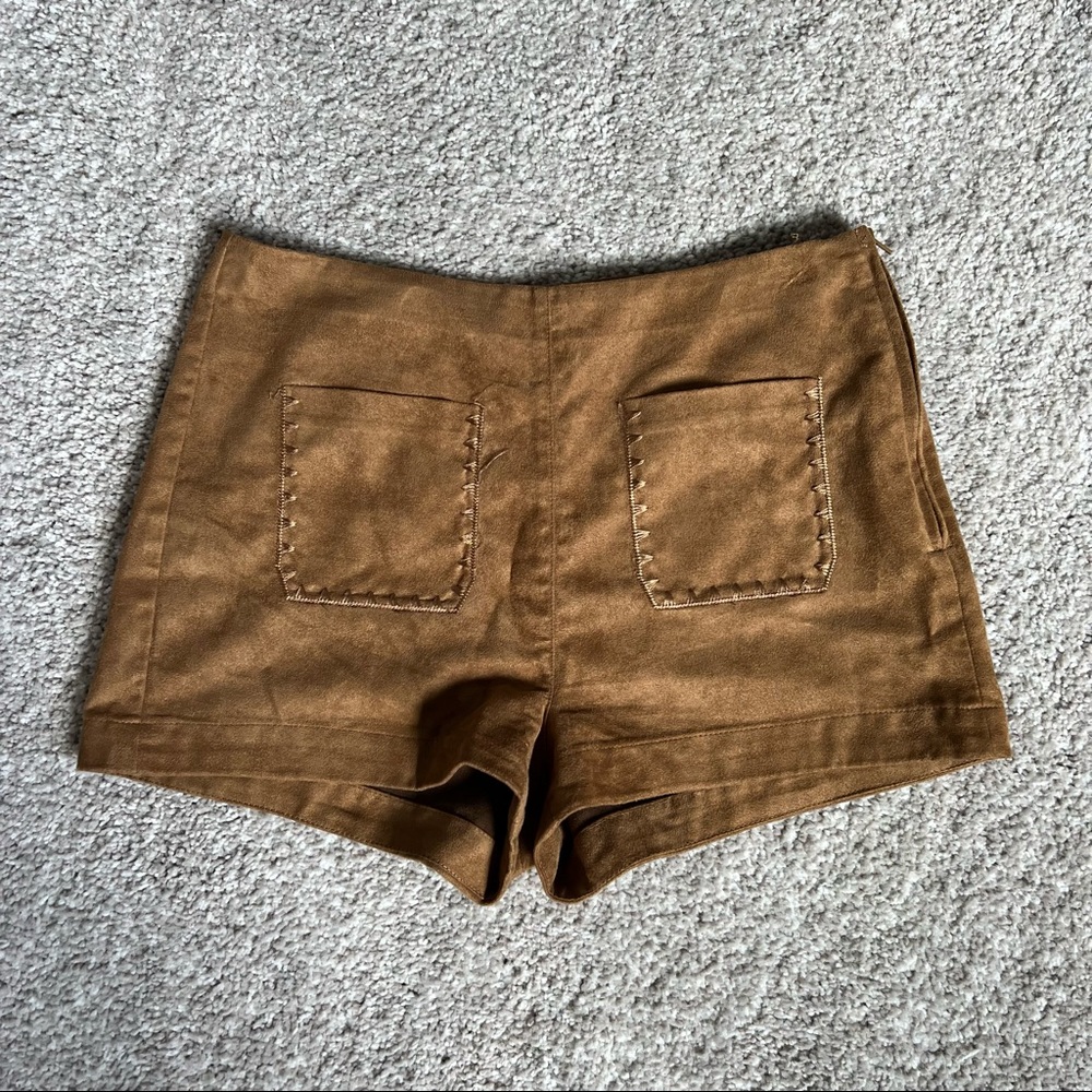 High waisted shorts
